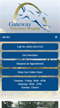 Mobile Screenshot of gatewayveterinary.com
